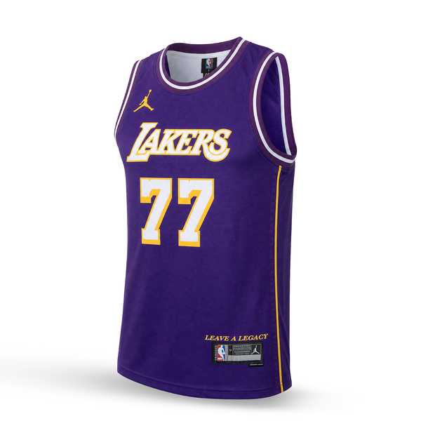 LA Lakers Moški Košarkarski Dres, Dončić. Vijoličen