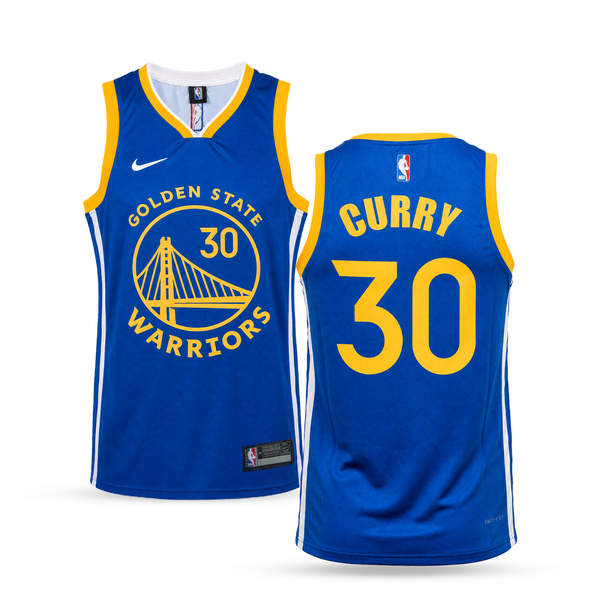 Golden State Warriors Moški Košarkarski Dres, Curry. Moder