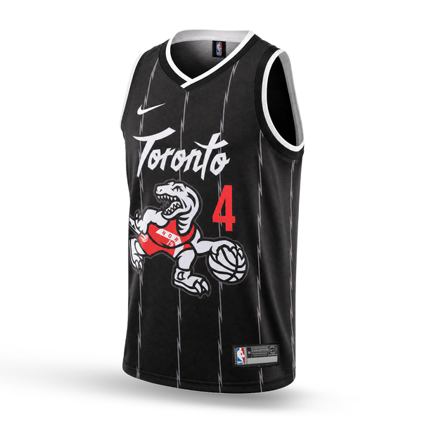 Toronto Raptors Moški Košarkarski Dres, Barnes. Črn