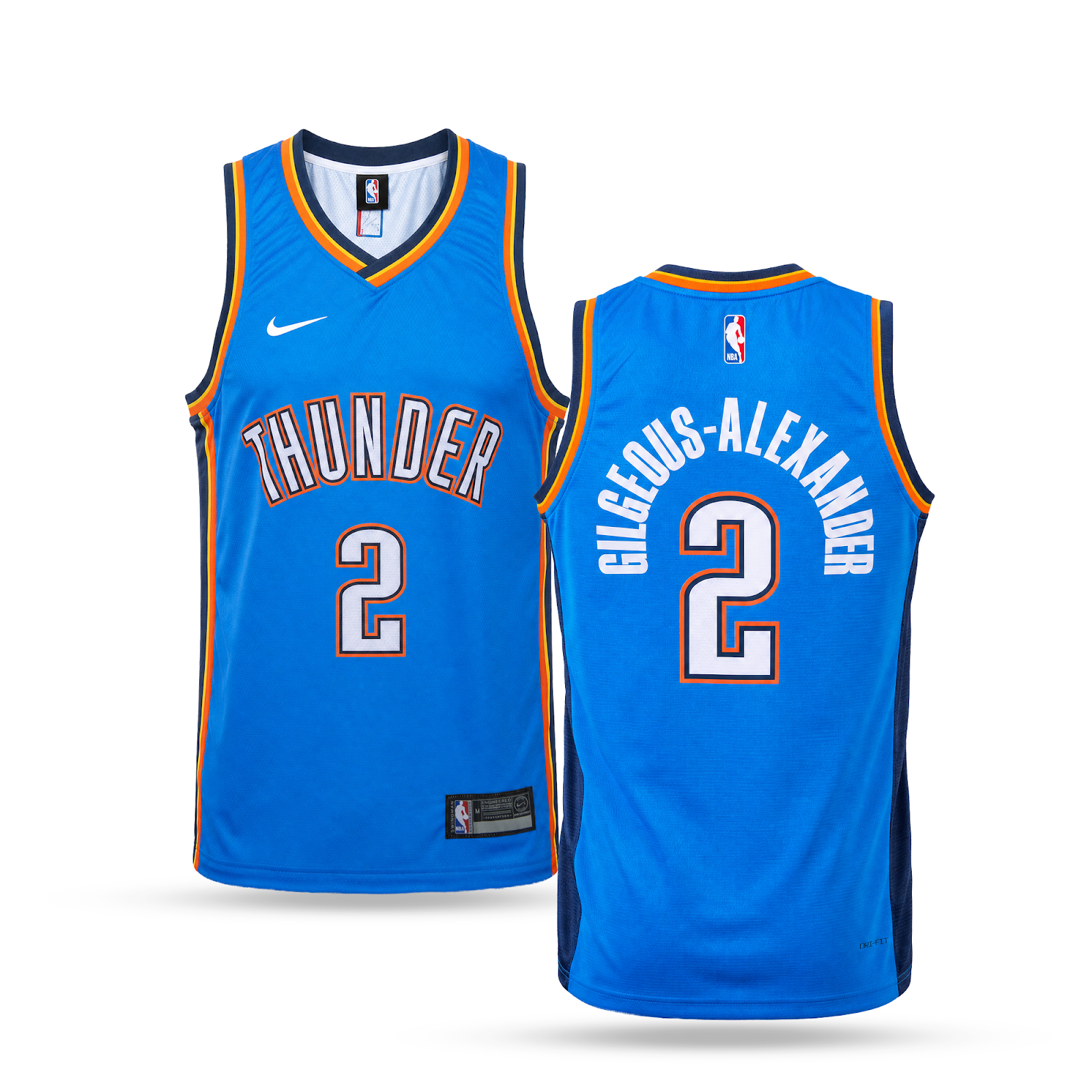 Oklahoma City Thunder Moški Košarkarski Dres, Alexander. Moder