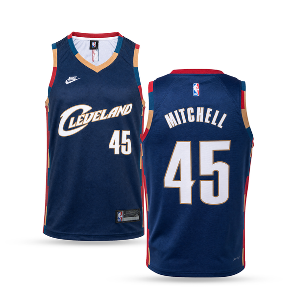 Cleveland Cavaliers Moški Košarkarski Dres, Mitchell. Temno Modra