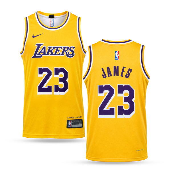 La Lakers Košarkarski Dres, James. 26/27, Rumena