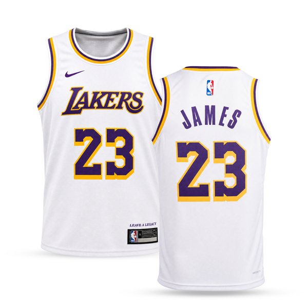 LA Lakers Košarkarski Dres, James. 26/27, Bel