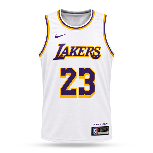 LA Lakers Košarkarski Dres, James. 26/27, Bel