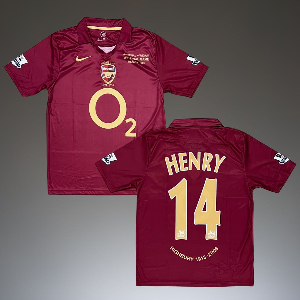 Arsenal moški dres, Henry, CL finale 2006