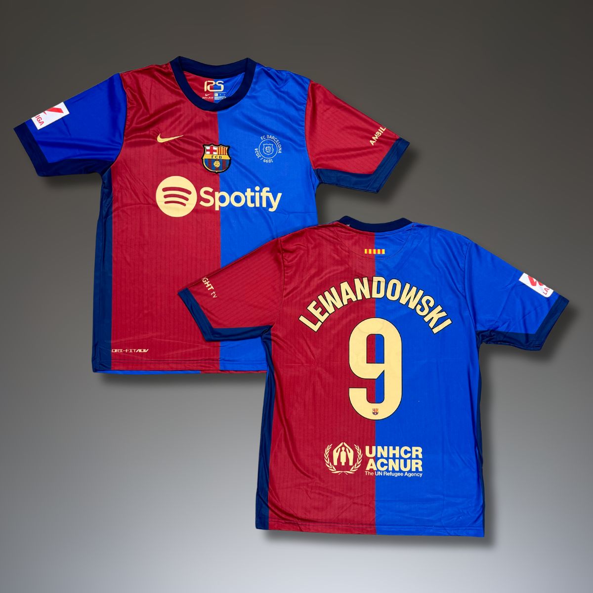 Barcelona moški dres, Lewandowski. Projekt 24/25
