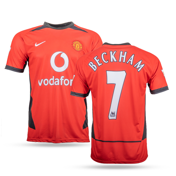 Manchester United moški dres, Beckham. Klasična, 2002