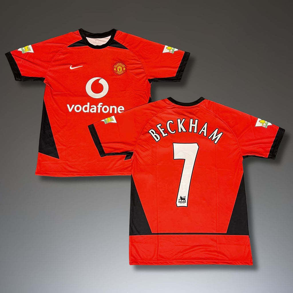 Manchester United moški dres, Beckham. Klasična, 2002