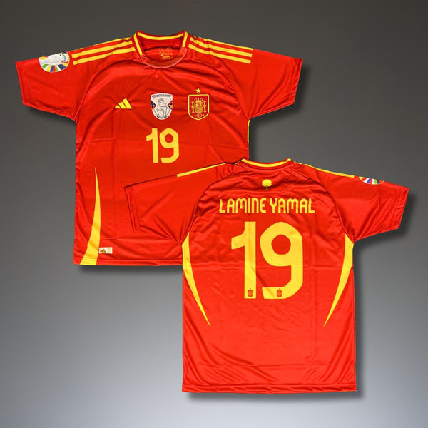 Španija moški dres, Yamal. EURO 2024