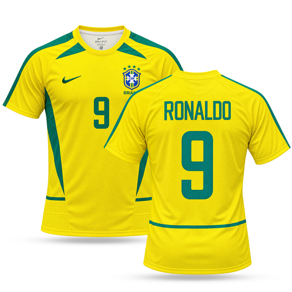 Brazilija moški dres, Ronaldo. SP 2002