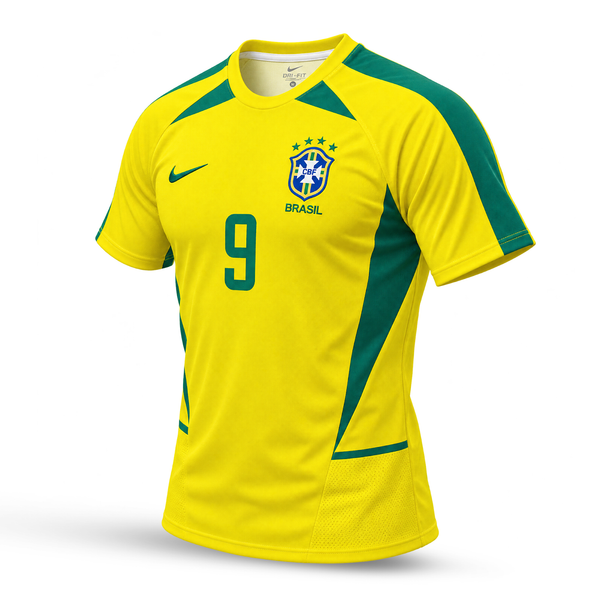 Brazilija moški dres, Ronaldo. SP 2002
