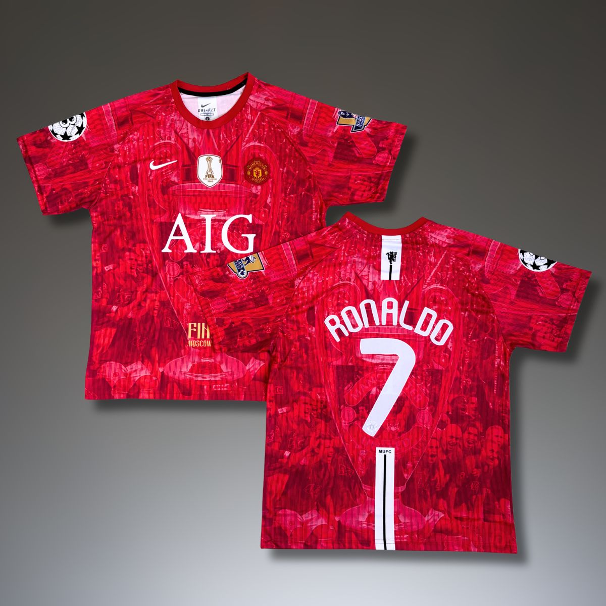 Manchester United moški dres, Ronaldo. Posebna izdaja, finale CL 2008