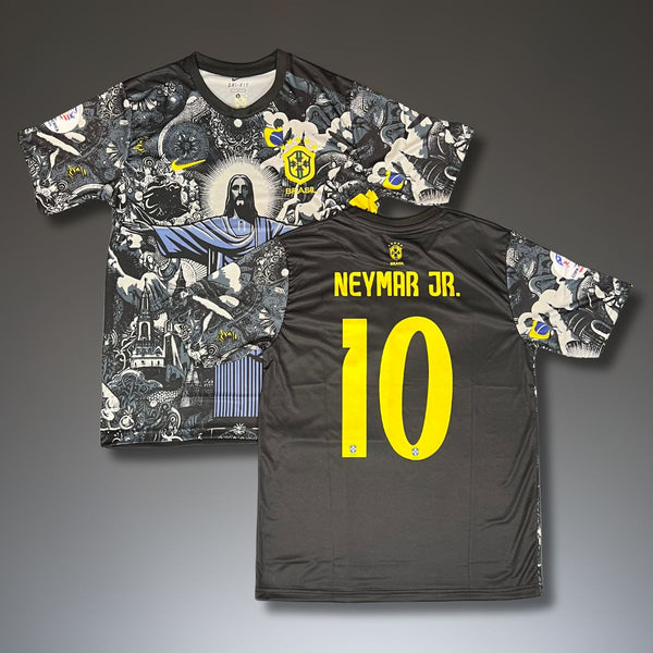 Brasil moški dres, črn, Neymar Jr. Posebna izdaja