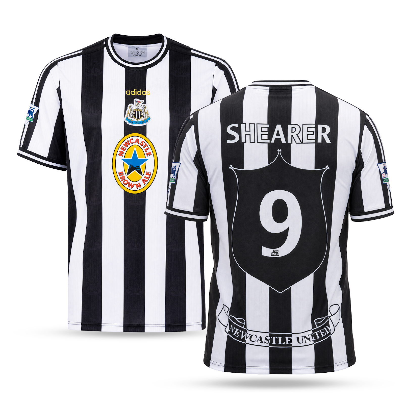 Newcastle moški dres, Shearer. Classic 97/99