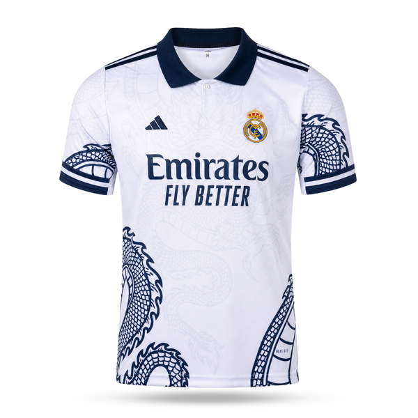Real Madrid moški dres, Bellingham. Izdaja belega zmaja 2025