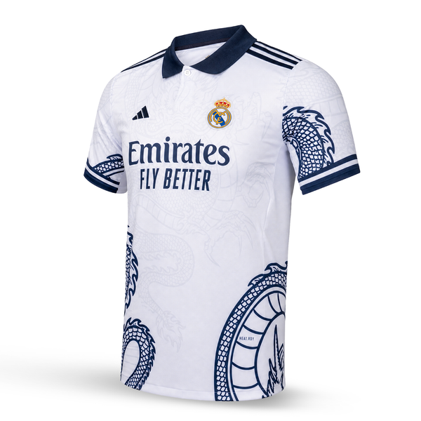Real Madrid moški dres, Bellingham. Izdaja belega zmaja 2025