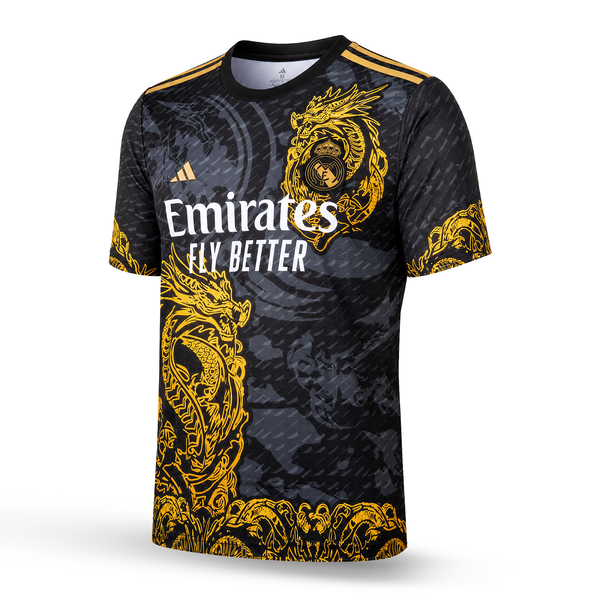 Real Madrid moški dres, Ronaldo. Izdaja črnega zmaja 2025