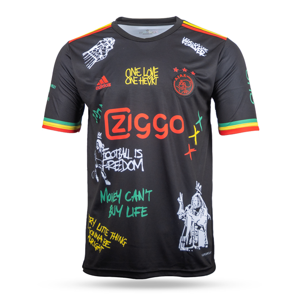 Ajax moški dres. Bob Marley edition