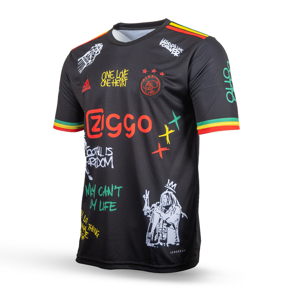 Ajax moški dres. Bob Marley edition