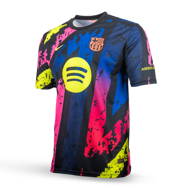 Barcelona moški fluorescenčni dres, Yamal. Barvita neon izdaja