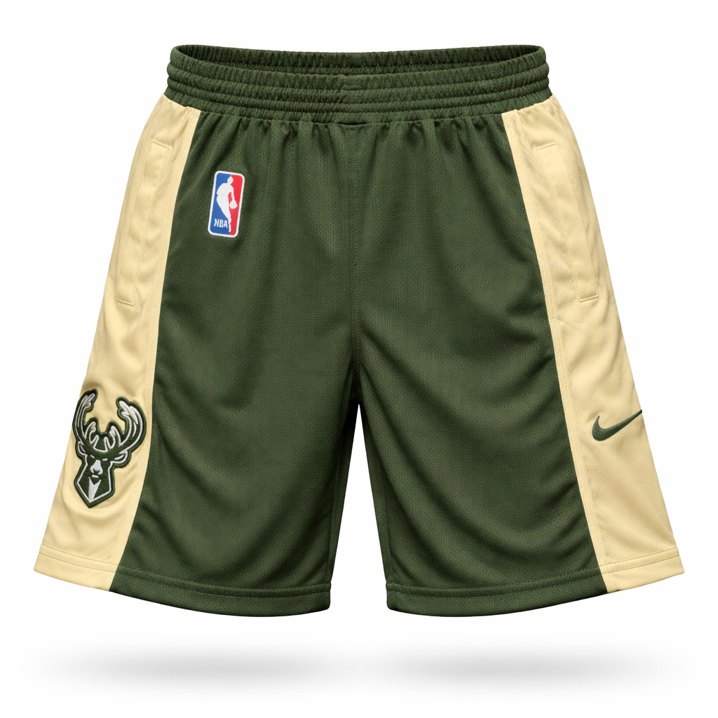 Milwaukee Bucks Moške Kratke Hlače, Zelene