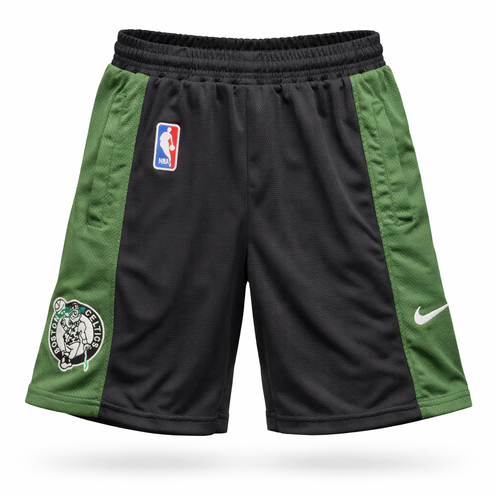 Boston Celtics Moške Kratke Hlače, Črno-Zelene