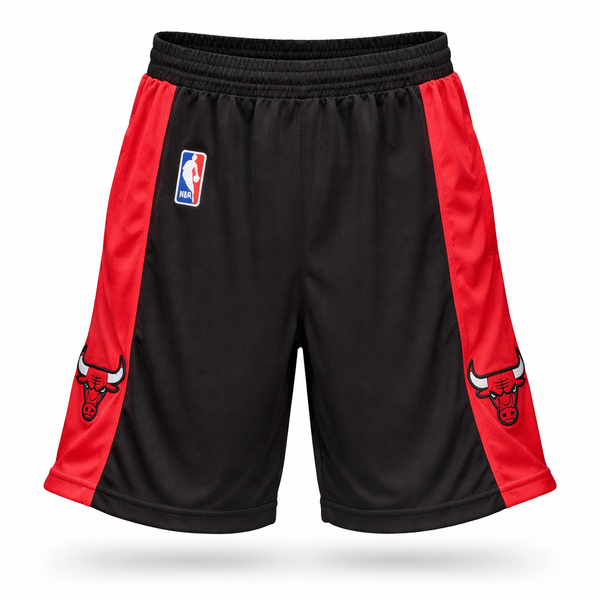 Chicago Bulls Moške Kratke Hlače, Črno-rdeče