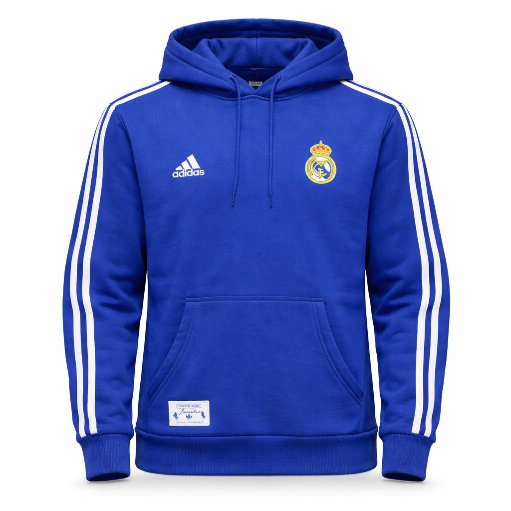 Real Madrid Moški Športni Pulover. Moder