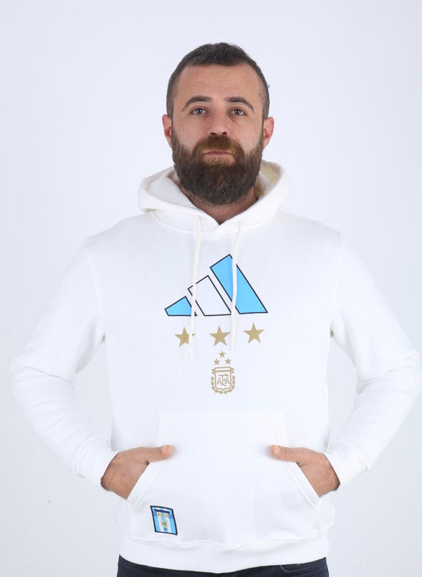 Argentina Moški Športni Pulover, Messi. Bel