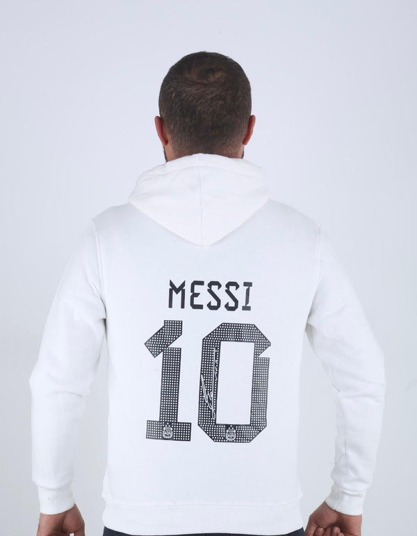 Argentina Moški Športni Pulover, Messi. Bel