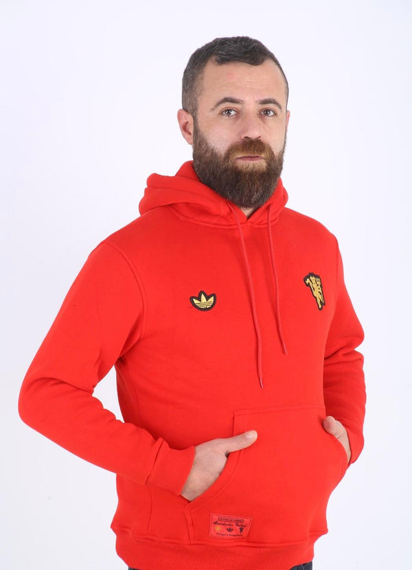 Manchester United Moški Športni Pulover, Rdeč