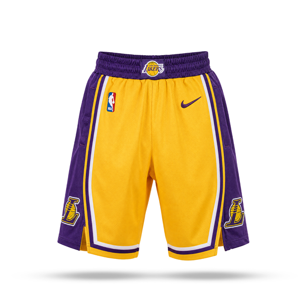 LA Lakers Moške Klasične Kratke Hlače. Rumena