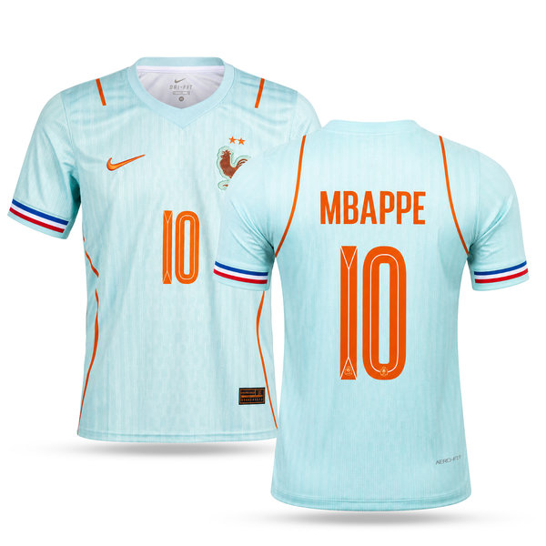 Francija Moški Gostujoči Nogometni Dres, Mbappe. World Cup 2026