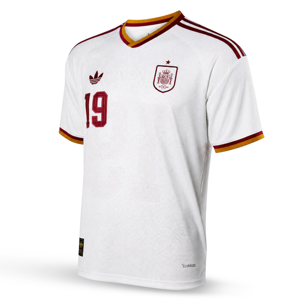 Španija Moški Gostujoči Nogometni Dres, Yamal. World Cup 2026