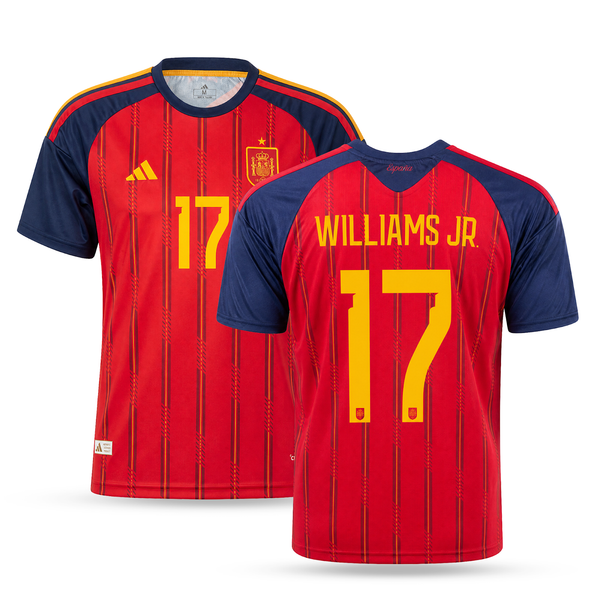 Španija Moški Nogometni Dres, Williams. World Cup 2026