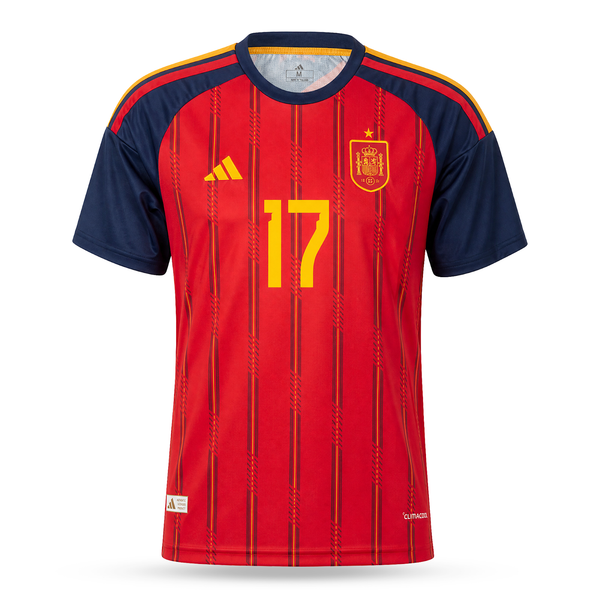 Španija Moški Nogometni Dres, Williams. World Cup 2026