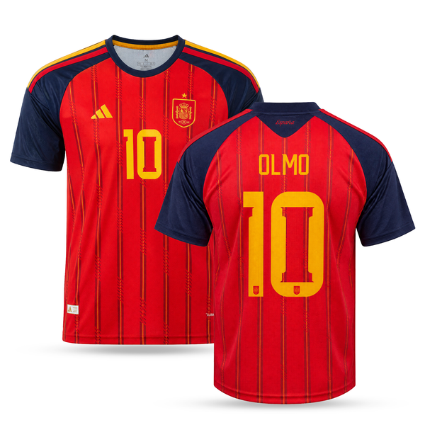 Španija Moški Nogometni Dres, Olmo. World Cup 2026