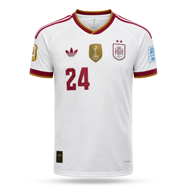 Španija Moški Gostujoči Nogometni Dres, Cucurella. World Cup 2026