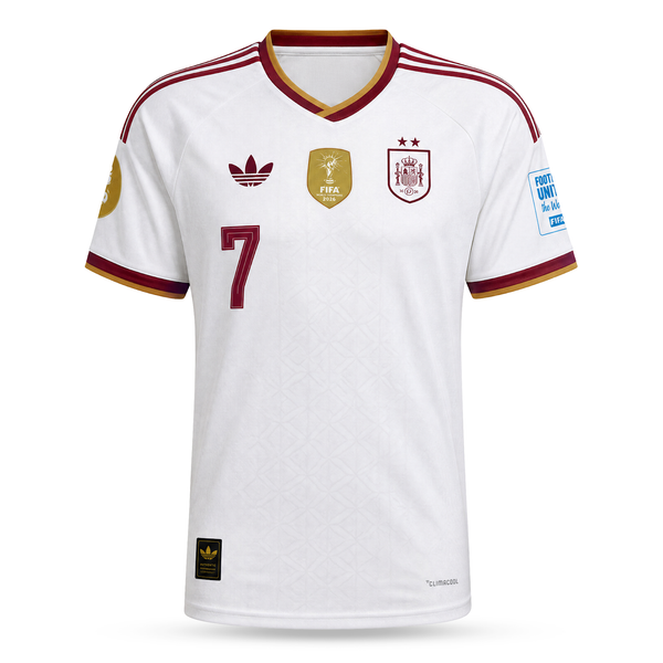Španija Moški Gostujoči Nogometni Dres, Ferran. World Cup 2026