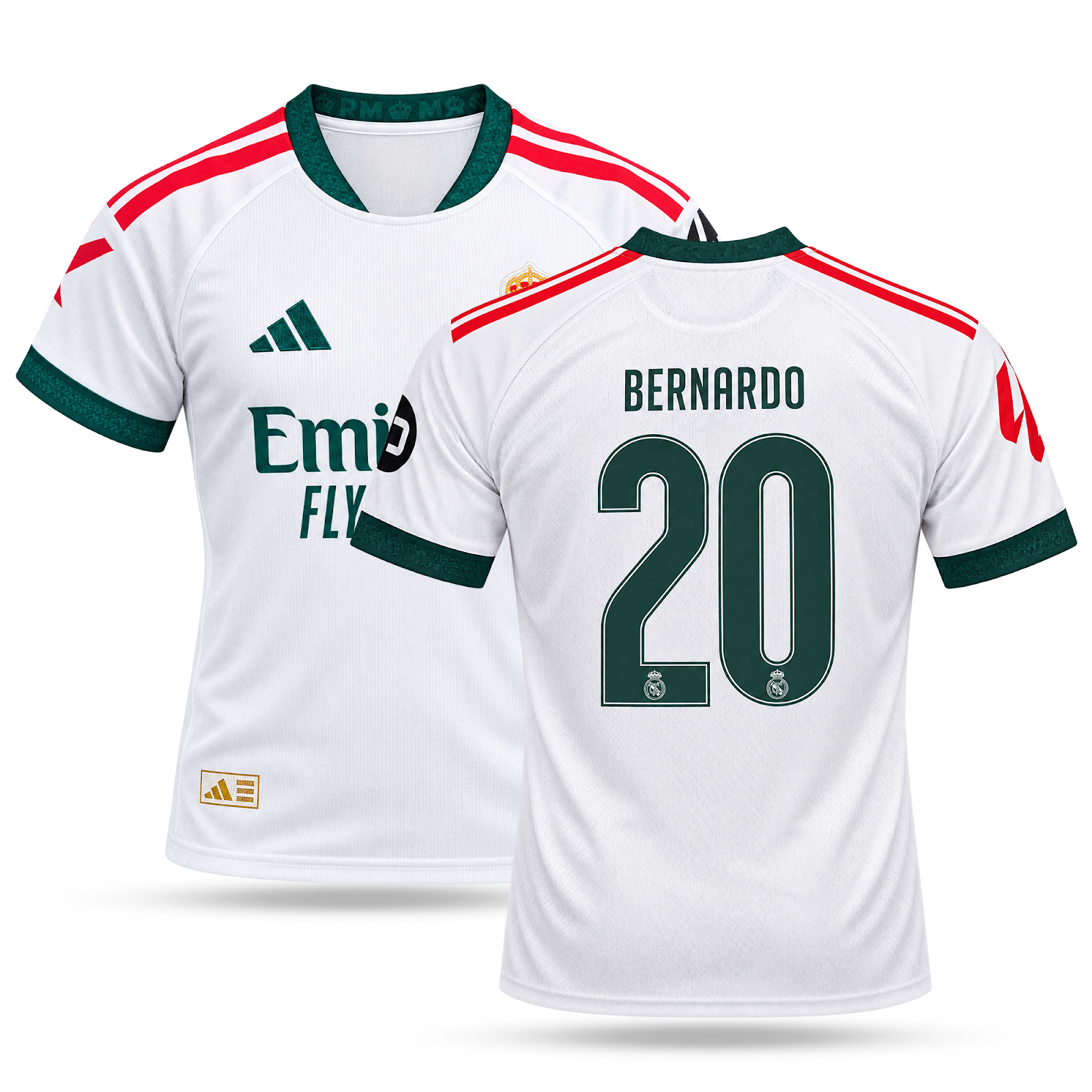 Real Madrid Moški Nogometni Dres, Bernardo. 26/27