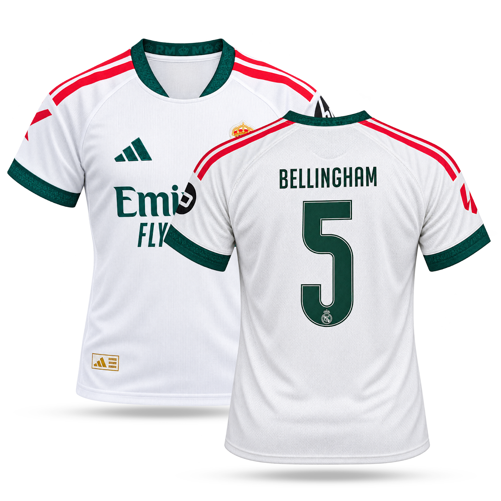 Real Madrid Moški Nogometni Dres, Bellingham. 26/27