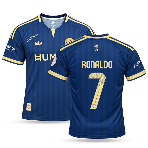 Al-Nassr Moški Gostujoči Nogometni Dres, Ronaldo. 26/27