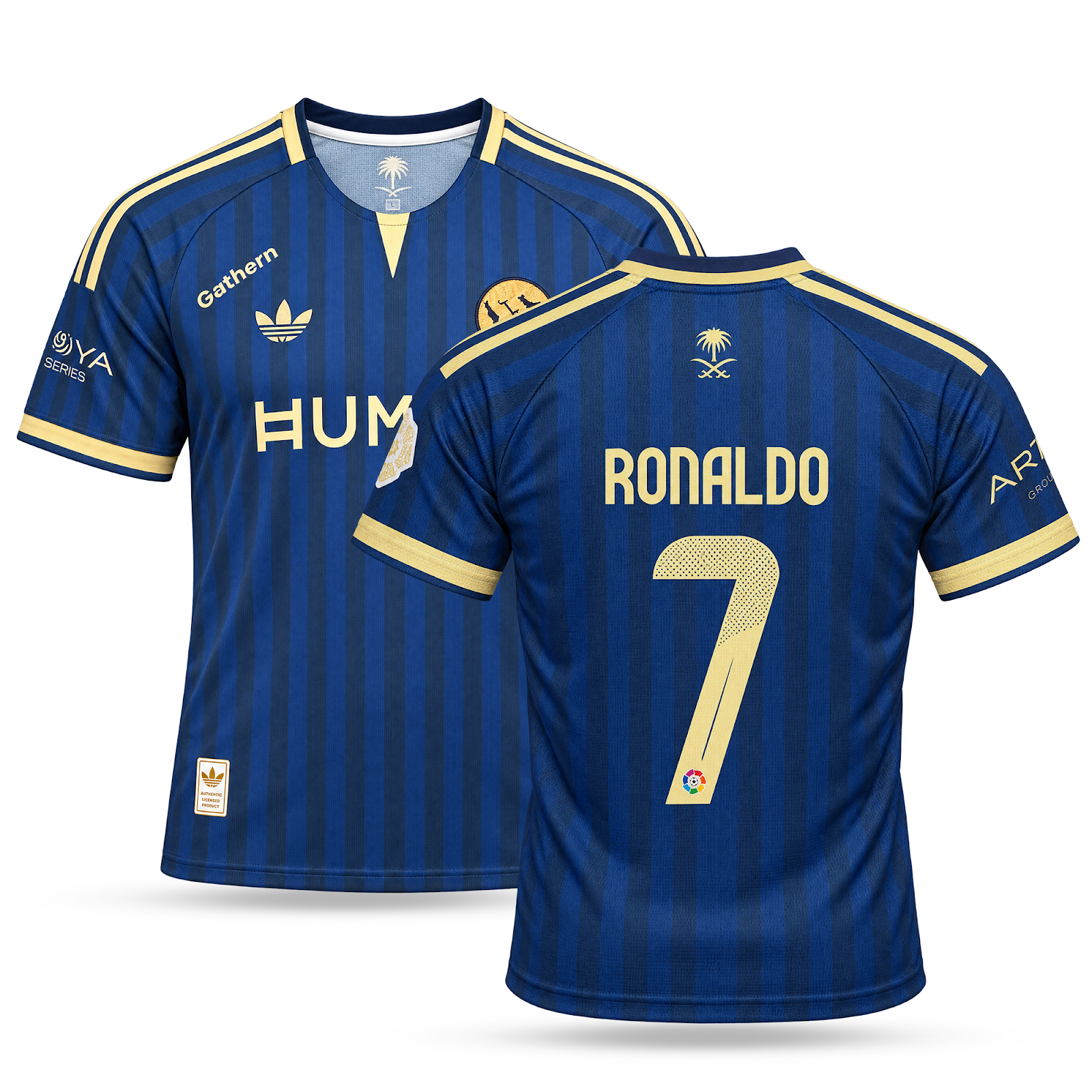 Al-Nassr Moški Gostujoči Nogometni Dres, Ronaldo. 26/27