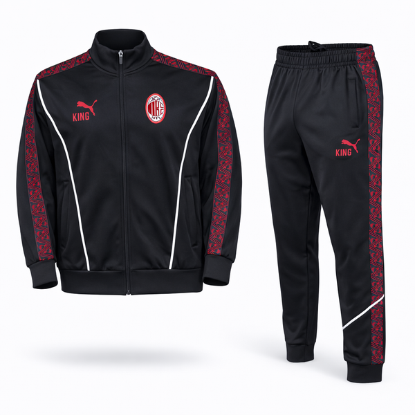 Milan moški športni komplet za trening. 25/26, črna