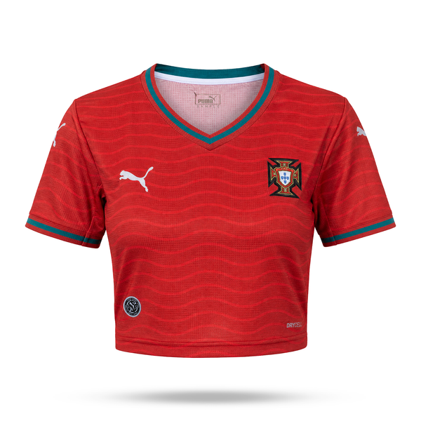 Portugalska Ženski Nogometni Kratki Top. World Cup 2026