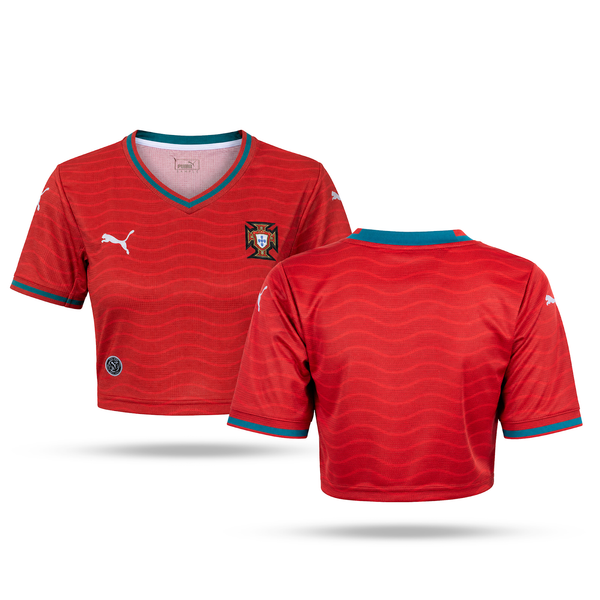 Portugalska Ženski Nogometni Kratki Top. World Cup 2026