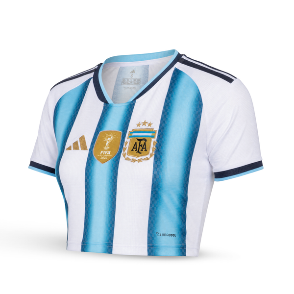 Argentina Ženski Kratki Top. World Cup 2026