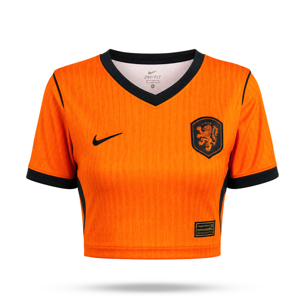 Nizozemska Ženski Kratki Top. World Cup 2026, Oranžna