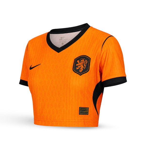 Nizozemska Ženski Kratki Top. World Cup 2026, Oranžna