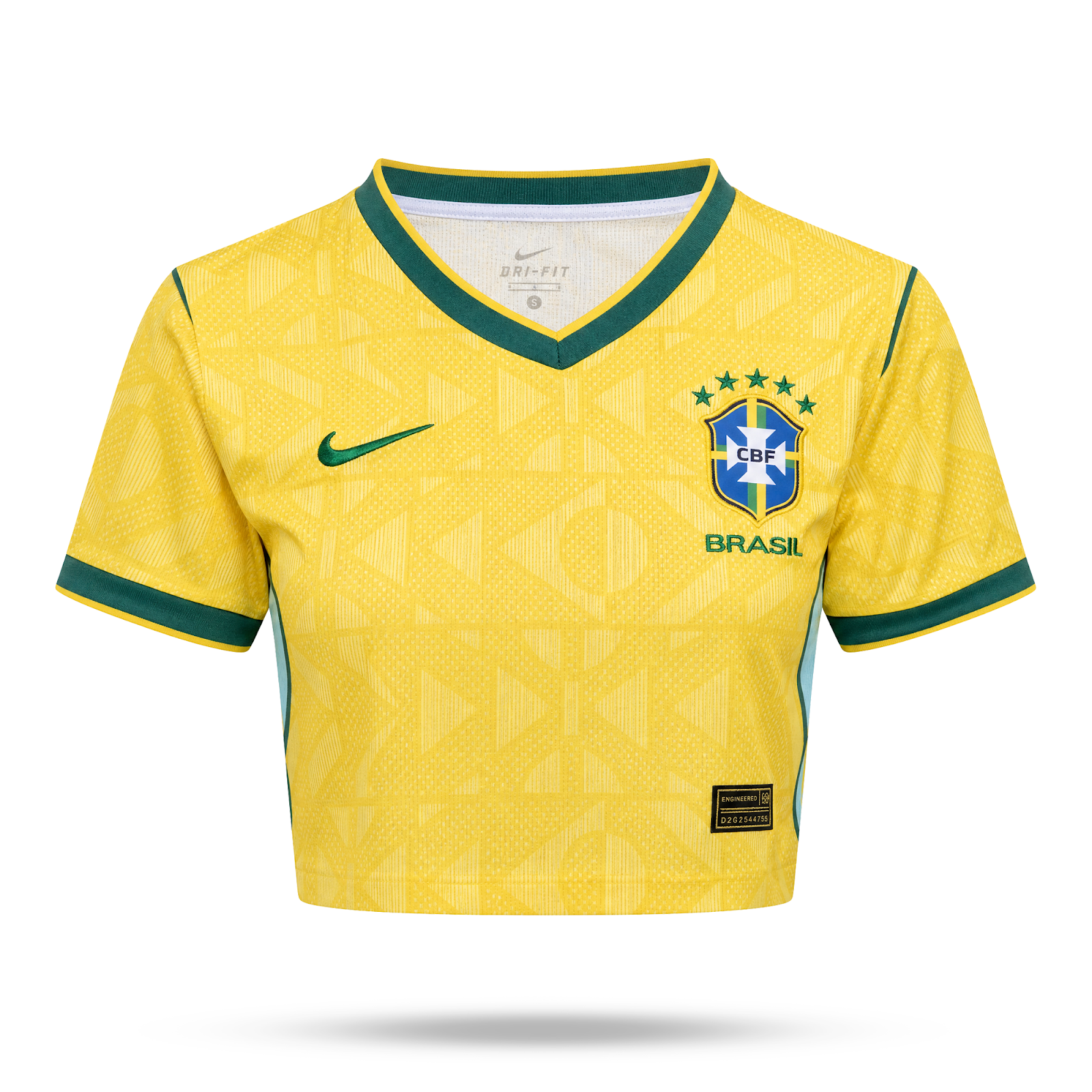 Brazil Ženski Nogometni Kratki Top. World Cup 2026